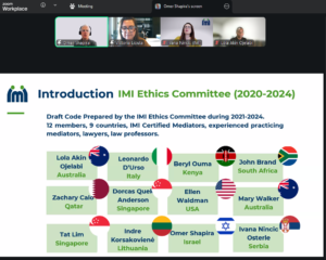 IMI & CIArb Greece Chapter: Second Round of Public Consultation on the Code of Professional Conduct for Mediators 2