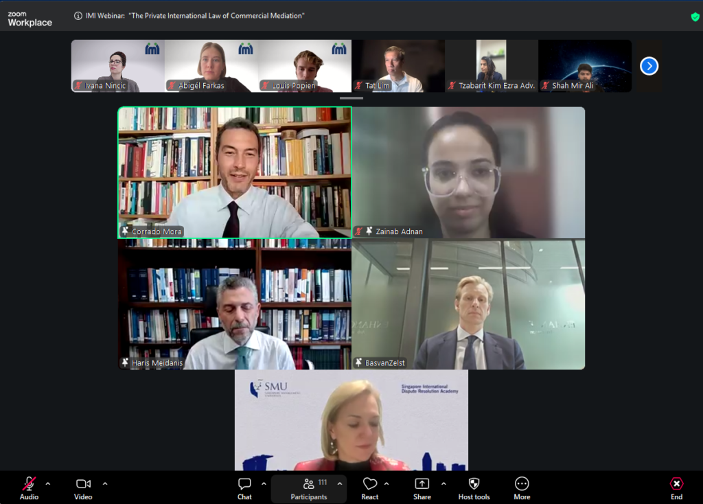 Webinar on Haris Meidanis' book 'The Private International Law of Commercial Mediation' 2